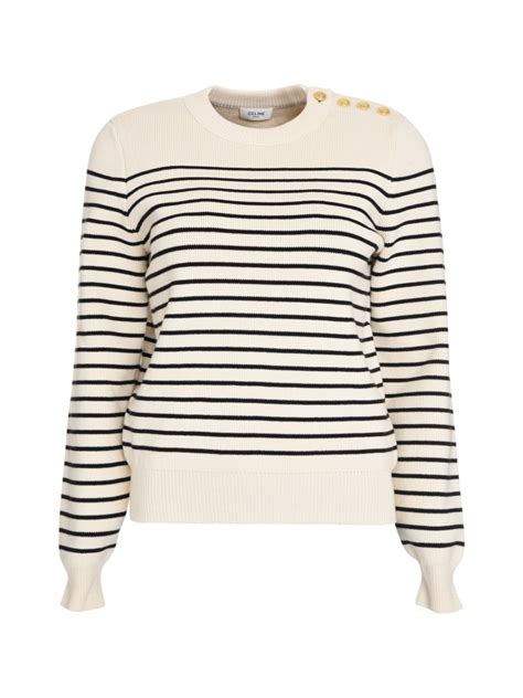 celine stripe jumper|celine sweaters for sale.